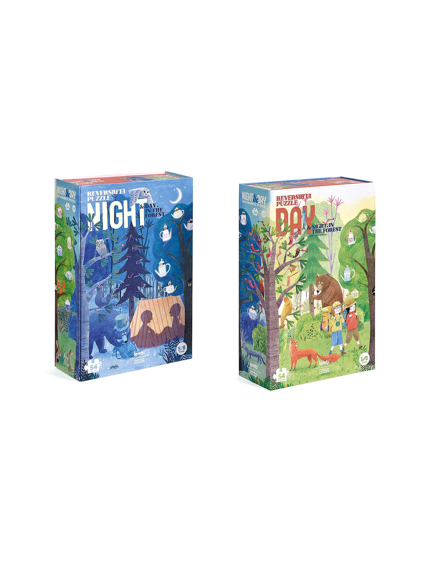 LONDJI | Puzzle NIGHT AND DAY IN THE FOREST | 